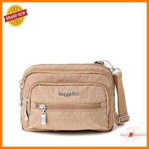 Lightweight Water-Resistant Crossbody Bag Converts to Fanny Pack